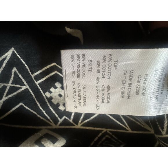 Volcom M Maxi Print Cotton Blend Dress Soft - Picture 5 of 6